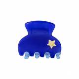 By Eloise London Small Hair Claw Gold Star Spona do vlasov pre ženy 1 ks Odtieň Blue Breeze