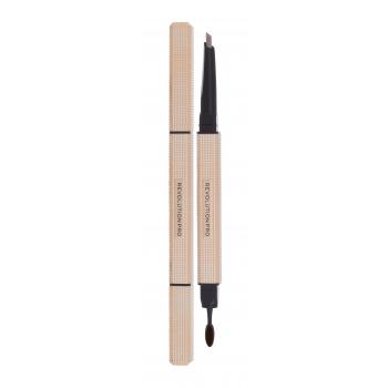 Revolution Pro Rockstar Brow Styler Ceruzka na obočie pre ženy 0,25 g Odtieň Soft Brown