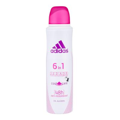 Adidas 6in1 Cool & Care 48h Antiperspirant pre ženy 150 ml
