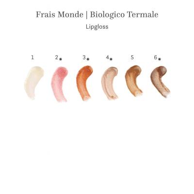 Frais Monde Make Up Biologico Termale Lesk na pery pre ženy 9 ml Odtieň 2 poškodená krabička