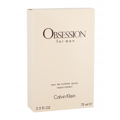 Calvin Klein Obsession For Men Toaletná voda pre mužov 75 ml