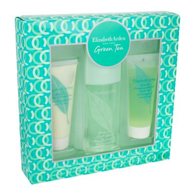 Elizabeth Arden Green Tea Darčeková kazeta parfumovaná voda 100 ml + 100ml telové mlieko + 100ml sprchovací gél
