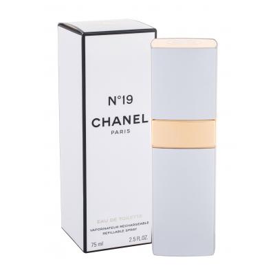 Chanel N°19 Toaletná voda pre ženy Naplniteľný 75 ml