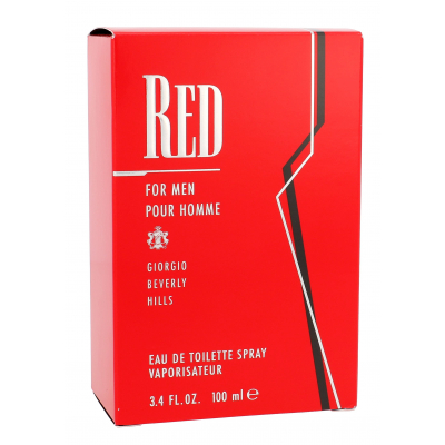 Giorgio Beverly Hills Red For Men Toaletná voda pre mužov 100 ml