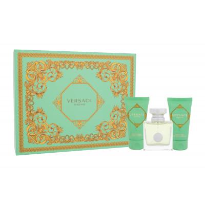 Versace Versense Darčeková kazeta toaletná voda 50ml + 50ml telové mlieko + 50ml sprchovací gél
