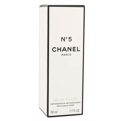 Chanel N°5 Toaletná voda pre ženy Naplniteľný 50 ml