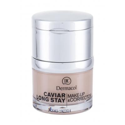 Dermacol Caviar Long Stay Make-Up & Corrector Make-up pre ženy 30 ml Odtieň 1 Pale