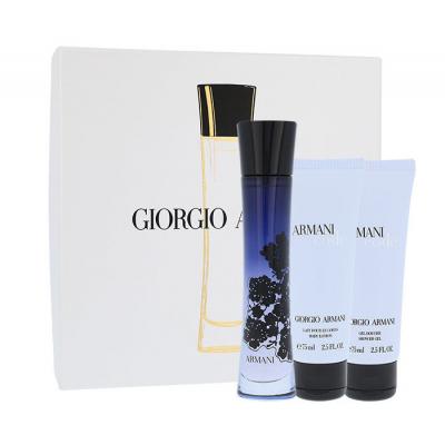Giorgio Armani Code Darčeková kazeta parfumovaná voda 50 ml + sprchovací gél 75 ml + telové mlieko 75 ml
