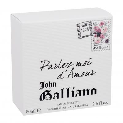 John Galliano Parlez-Moi d´Amour Toaletná voda pre ženy 80 ml