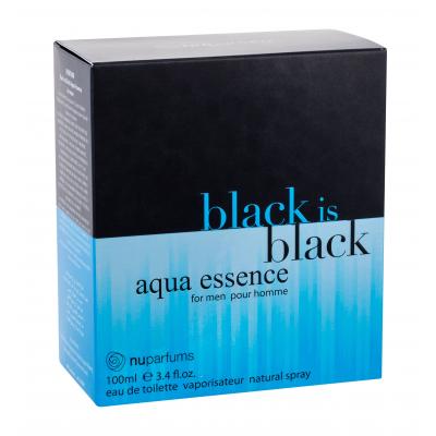 Nuparfums Black is Black Aqua Essence Toaletná voda pre mužov 100 ml