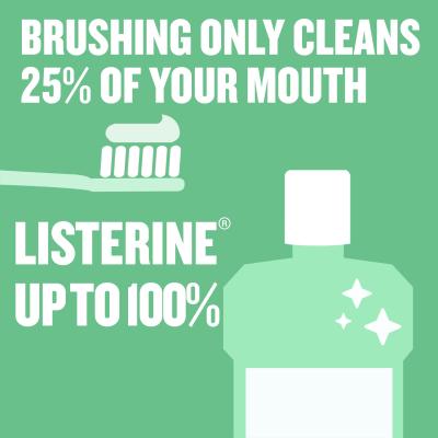Listerine Fresh Burst Mouthwash Ústna voda 250 ml