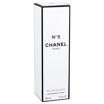 Chanel N°5 Toaletná voda pre ženy 100 ml poškodená krabička
