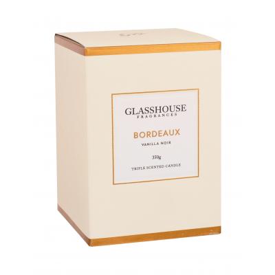 Glasshouse Bordeaux Vanilla Noir Vonná sviečka 350 g