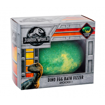 Universal Jurassic World Dino Egg Bath Fizzer Bomba do kúpeľa pre deti 200 g