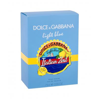 Dolce&amp;Gabbana Light Blue Italian Zest Pour Homme Toaletná voda pre mužov 75 ml