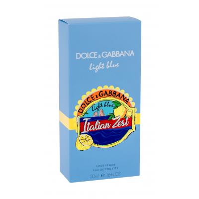 Dolce&amp;Gabbana Light Blue Italian Zest Toaletná voda pre ženy 50 ml