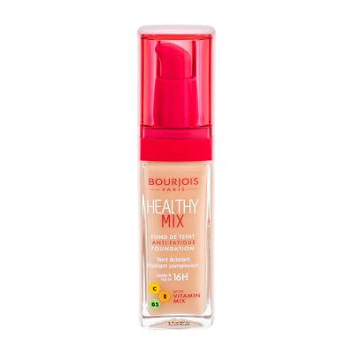 BOURJOIS Paris Healthy Mix Anti-Fatigue Foundation Make-up pre ženy 30 ml Odtieň 56 Light Bronze