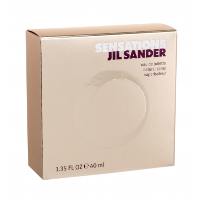 Jil Sander Sensations Toaletná voda pre ženy 40 ml poškodená krabička