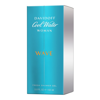 Davidoff Cool Water Wave Woman Sprchovací gél pre ženy 150 ml