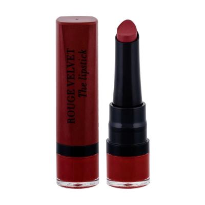 BOURJOIS Paris Rouge Velvet The Lipstick Rúž pre ženy 2,4 g Odtieň 12 Brunette