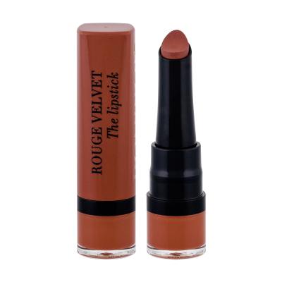 BOURJOIS Paris Rouge Velvet The Lipstick Rúž pre ženy 2,4 g Odtieň 16 Caramelody