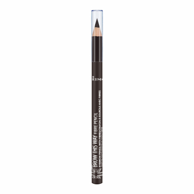 Rimmel London Brow This Way Fibre Pencil Ceruzka na obočie pre ženy 1,08 g Odtieň 003 Dark