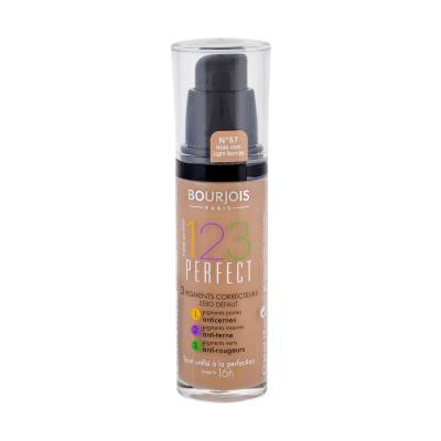 BOURJOIS Paris 123 Perfect Make-up pre ženy 30 ml Odtieň 57 Light Bronze