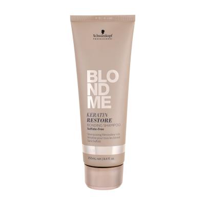 Schwarzkopf Professional Blond Me Keratin Restore Blonding Shampoo Šampón pre ženy 250 ml