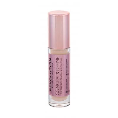 Makeup Revolution London Conceal & Define Korektor pre ženy 4 g Odtieň C2