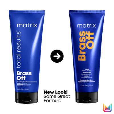 Matrix Brass Off Mask Maska na vlasy pre ženy 200 ml