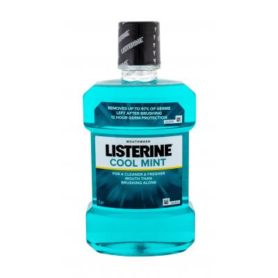 Listerine Cool Mint Mouthwash Ústna voda 1000 ml