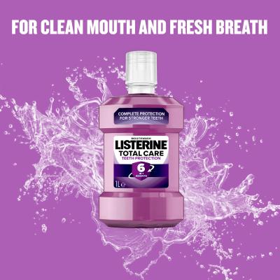 Listerine Total Care Mouthwash 6in1 Ústna voda 1000 ml