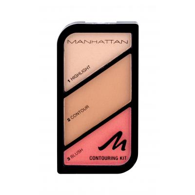 Manhattan Contouring Kit Púder pre ženy 18,5 g Odtieň 002 Summer In Barbados