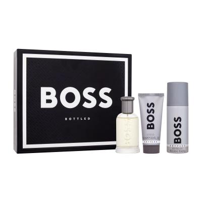 HUGO BOSS Boss Bottled SET Darčeková kazeta toaletná voda 100 ml + sprchovací gél 100 ml + deodorant 150 ml
