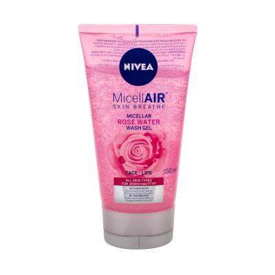 Nivea MicellAIR® Rose Water Čistiaci gél pre ženy 150 ml