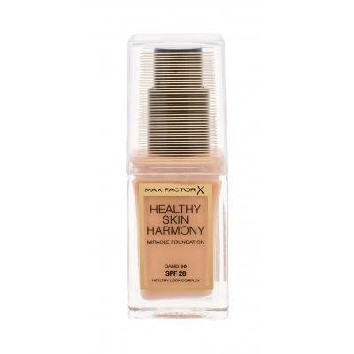 Max Factor Healthy Skin Harmony SPF20 Make-up pre ženy 30 ml Odtieň 60 Sand