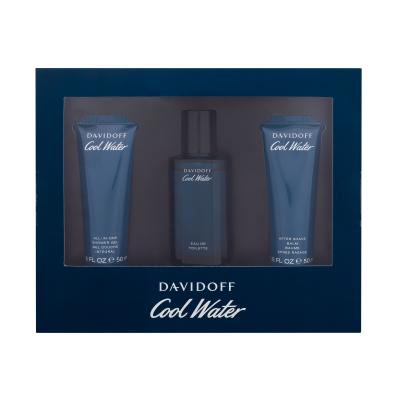 Davidoff Cool Water SET1 Darčeková kazeta Edt 40ml + 50ml sprchový gel + 50ml balsam po holení