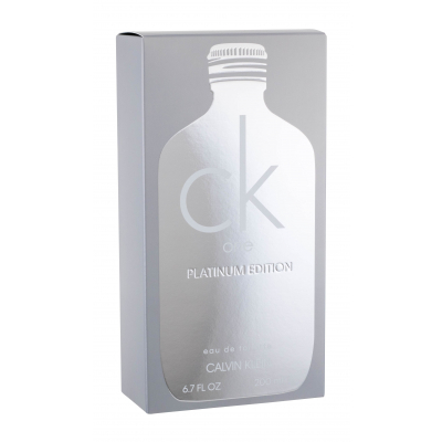 Calvin Klein CK One Platinum Edition Toaletná voda 200 ml