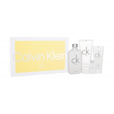 Calvin Klein CK One Darčeková kazeta edt 200ml + 200ml tělové mléko + 100ml sprchový gel + 15ml edt