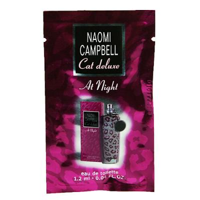 Naomi Campbell Cat Deluxe At Night Toaletná voda pre ženy 1,2 ml vzorek