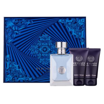 Versace Pour Homme Darčeková kazeta toaletná voda 50ml + sprchovací gel 50 ml + šampón 50 ml
