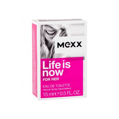 Mexx Life Is Now For Her Toaletná voda pre ženy 15 ml