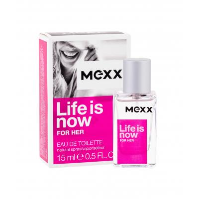 Mexx Life Is Now For Her Toaletná voda pre ženy 15 ml