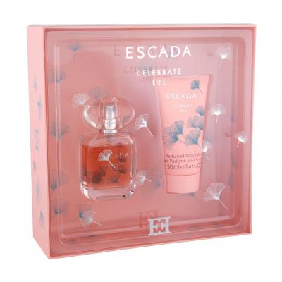 ESCADA Celebrate Life Darčeková kazeta parfumovaná voda 30 ml + telové mlieko 50 ml