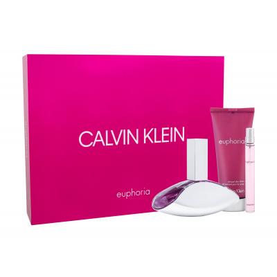 Calvin Klein Euphoria Darčeková kazeta Edp 50ml + 100ml tělové mléko + 10ml Edt Roll-on