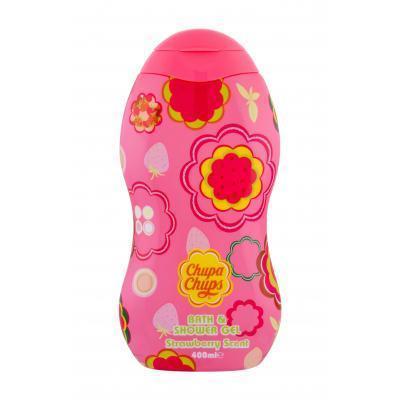 Chupa Chups Bath & Shower Strawberry Scent Sprchovací gél pre deti 400 ml