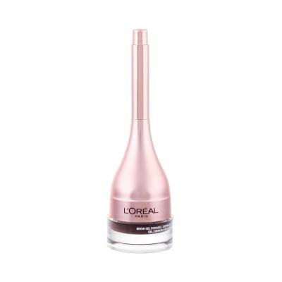 L'Oréal Paris Paradise Extatic Gél a pomáda na obočie pre ženy 3 ml Odtieň 104 Brunette