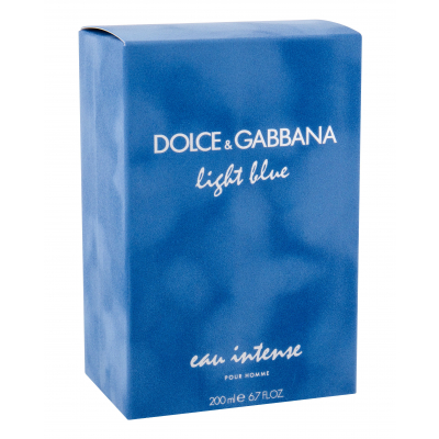 Dolce&amp;Gabbana Light Blue Eau Intense Parfumovaná voda pre mužov 200 ml