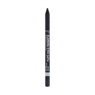 Rimmel London Scandaleyes Kajal 24HR Ceruzka na oči pre ženy 1,3 g Odtieň 002 Sparkling Black