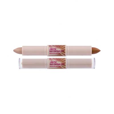 Rimmel London Insta Duo Contour Korektor pre ženy 8 g Odtieň 200 Medium